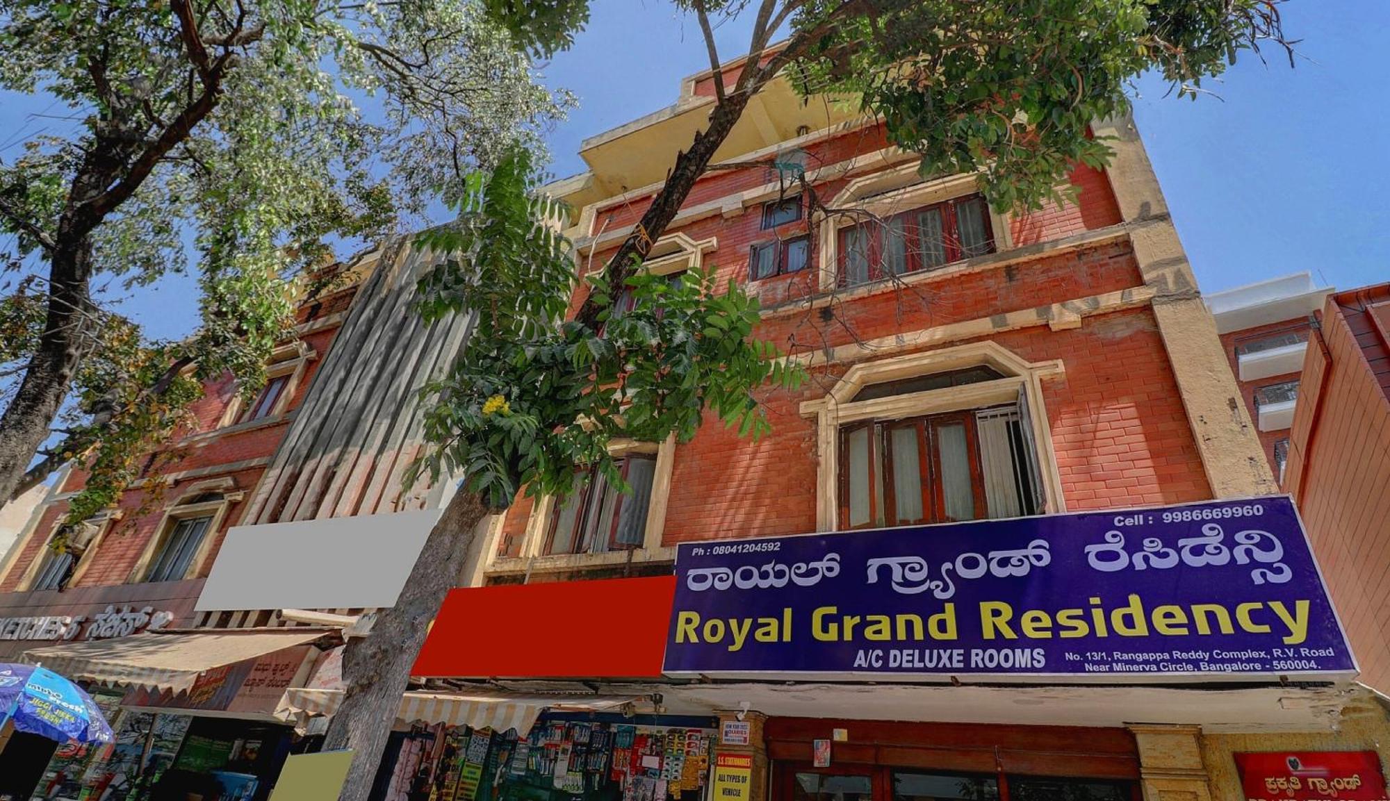 Hotel O Royal Grand Residency Near Lalbagh Botanical Garden Bengalúr Exteriér fotografie
