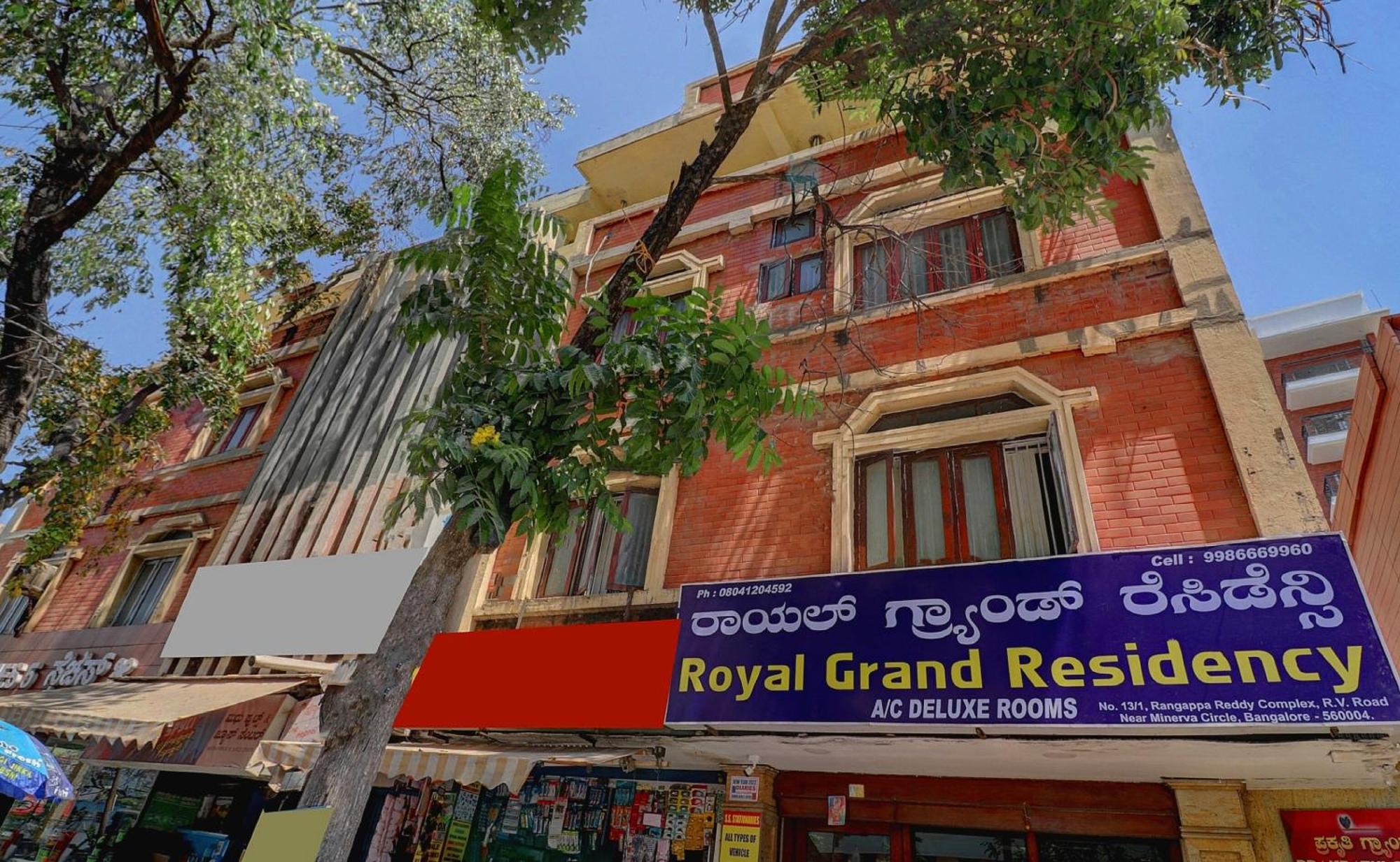 Hotel O Royal Grand Residency Near Lalbagh Botanical Garden Bengalúr Exteriér fotografie